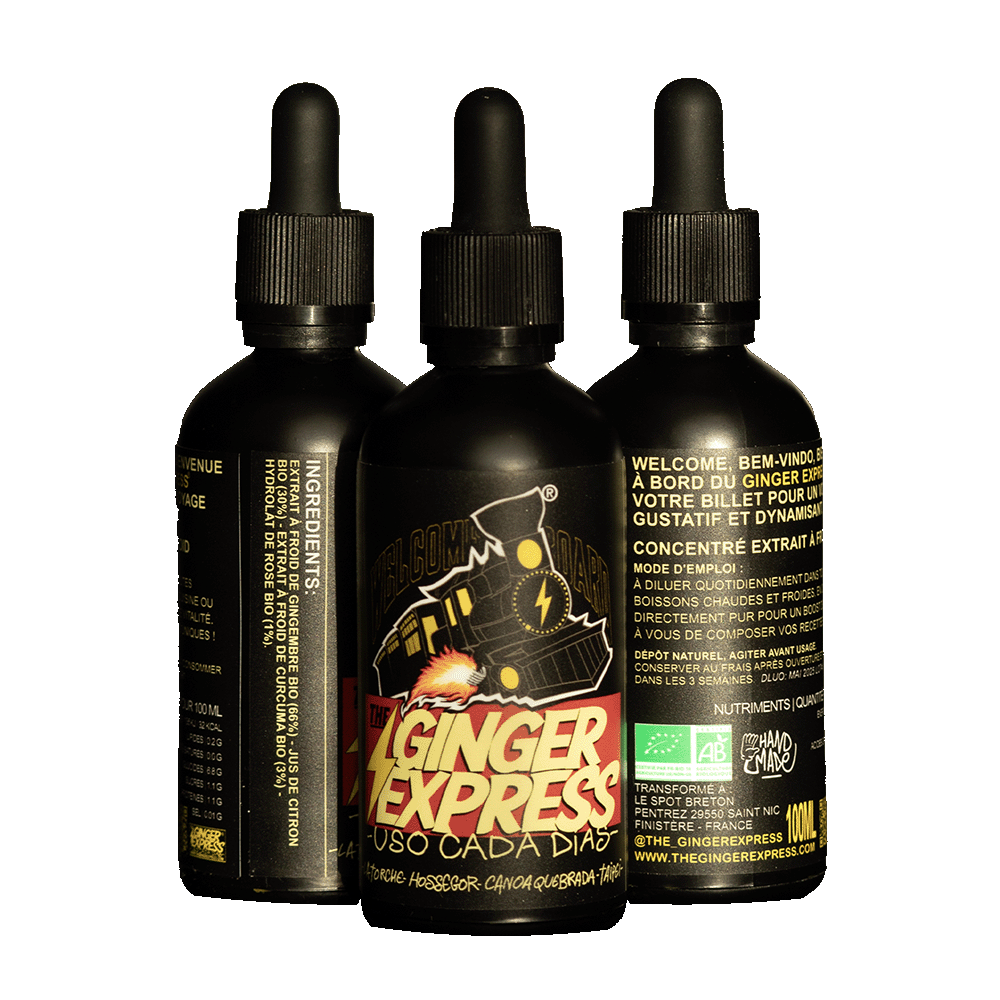 Concentrée 100 ml gingembre